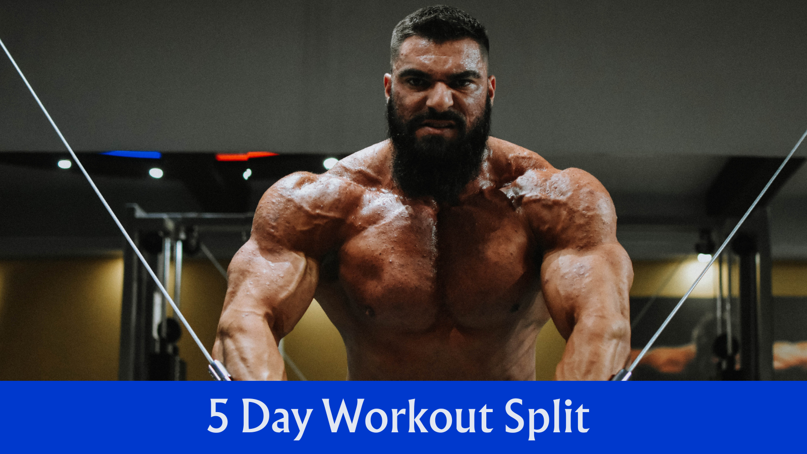 5-Day Workout Splits: Maximize Muscle Gain for Men