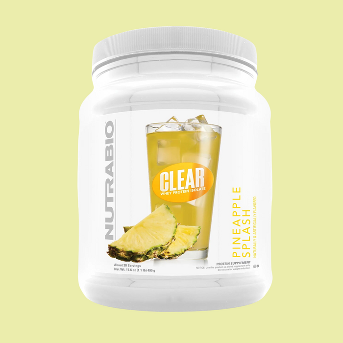 NutraBio Clear Whey Protein Isolate