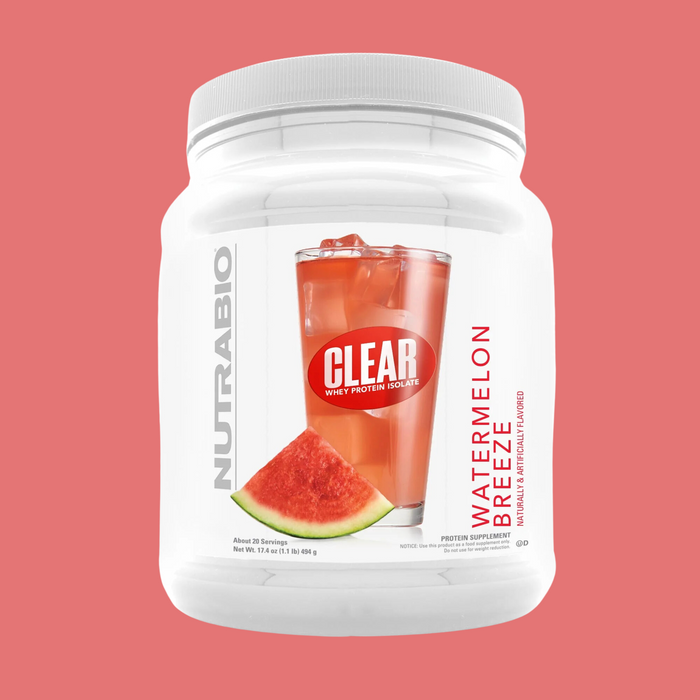 NutraBio Clear Whey Protein Isolate