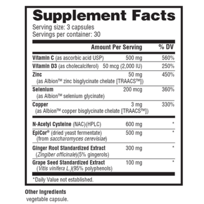 NutraBio Immune (30 Day Supply)